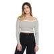 thumbnail image 1 of Sweater Mujer Rayado Off Shoulder Blanco Rayas Corona, 1 of 5