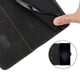 thumbnail image 2 of Funda tipo cartera para Realme 14X 5G con tarjetero, bolsillo para billetes, soporte, cierre magnético y correa para la muñeca, funda tipo folio con textura geométrica negro, 2 of 5
