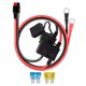 thumbnail image 1 of Portafusibles Doble Positivo Negativo 10AWG Cable Resistente Para Coche, 1 of 5