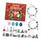 thumbnail image 5 of Kit De Calendario De Adviento De Navidad, Kit De Pulsera De Bricolaje, Conjunto De Regalo De Joyería Para Mujer, Estilo B, 5 of 5