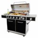 thumbnail image 5 of Parrilla a Gas de 6 Quemadores + Rostisador Interior + Quemador Lateral – Negra, 5 of 15