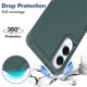 thumbnail image 4 of Funda Defender para Samsung Galaxy S25 Edge 5G 6.7", de Doble Capa PC+TPU Resistente a Golpes, Cubierta Protectora de Cuerpo Completo, Verde, para Galaxy S25 Edge 5G, 4 of 6