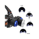 thumbnail image 3 of Potente Linterna Minera Led 8500lm T6 + Cob Azul, 3 of 3