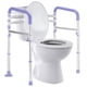 thumbnail image 1 of Barras de Seguridad para Inodoro Lianjindun Ajustables y Plegables hasta 158 kg, 1 of 6