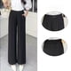 thumbnail image 1 of Pantalones de Verano de Pierna Recta con Pretina Elástica y Pantalones de Pierna Ancha para Mujer, 1 of 2