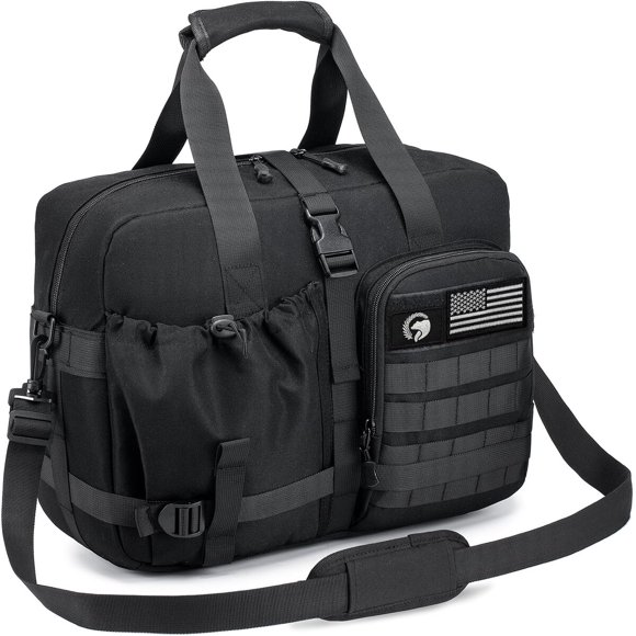 Bolso duffle KSIBNW 40 × 30 × 15 cm para laptop de 15,6 pulgadas, resistente al agua