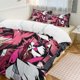 thumbnail image 1 of Hazbin Hotel 3-Piece Twin Bed Set - Includes 1 Single Comforter And 2 Pillowcases Bedding - Fade Resistant Microfiber - Hazbin Hotel, 1 of 4