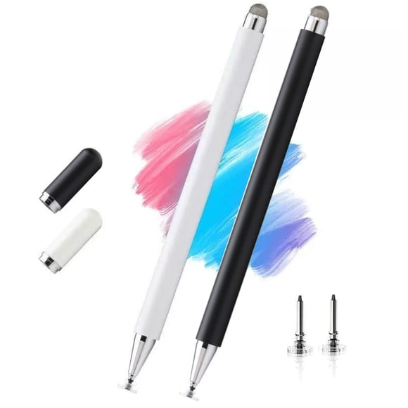 Lápiz Óptico Universal SLQ para Android/iOS – Blanco y Negro