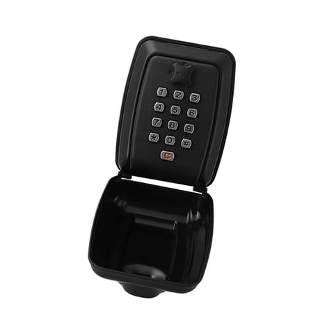 Bothyi - Caja De Bloqueo De Llaves Para Casa De Montaje En Pared, Caja De Almacenamiento De Llaves Para Garaje Doméstico, Fácil De Instalar, Color Negro