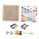 thumbnail image 4 of Tablero De Suma De Multiplicación De Matemáticas De Madera Para Niños, Juguete De Conteo Multipropósito, 4 of 4