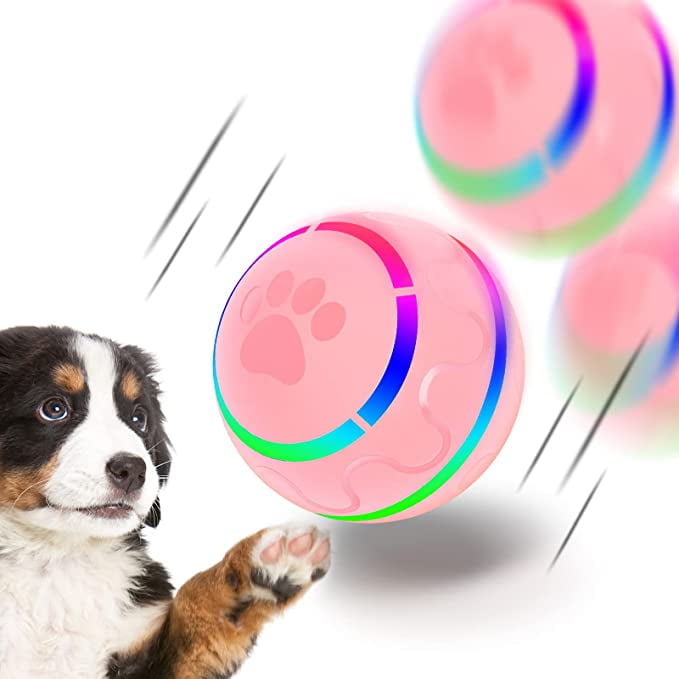 Tropika - Pelota Para Perros Y Gatos Inteligente Recargable - Rosada