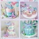 thumbnail image 5 of Set de decoración para tartas Zafena con forma de cola de sirena y algas marinas, 21 unidades, 5 of 6