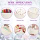 thumbnail image 5 of Bolsa de lona Legigo LG-DIY, 24 unidades, 21 x 13 cm, color beige con cierre, 5 of 7