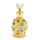 thumbnail image 1 of 15 ml botella de perfume de metal botella de aceites esenciales de medio oriente estilo oro, 1 of 3