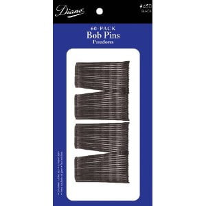 Bobby Pins Diane Black, 2,5 cm de largo, 100 unidades