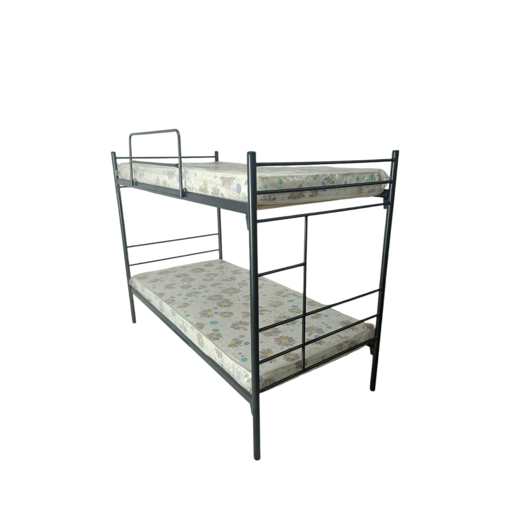 Recutex - Camarote Metalico Sparta 1.5pza+ 2 Colchones Espuma D12x12cm Alt