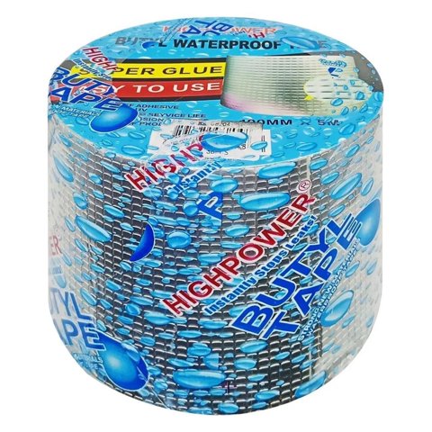 Genérico - Pack X3 Cinta Tapagotera Impermeable De Butilo 5 Metros