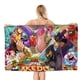thumbnail image 1 of Akedo Ultimate Toalla de playa de secado rápido con diseño temático, regalo para mujeres y niñas, ideal para cumpleaños, fans, amantes de la música, uso en la playa o al aire libre, 78 × 150 cm, 1 of 6