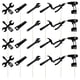 thumbnail image 3 of 24 Piezas Para Adornar Magdalenas Llave Martillo Alicates Sierra De Mano Cinta Métrica Destorn, 3 of 5