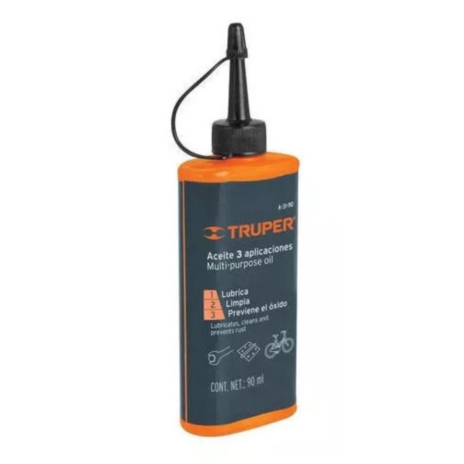 Truper - Aceite Sintético Multiuso 90 Ml A-31-90