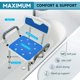 thumbnail image 3 of Silla de ducha Seaside Brother Heavy Duty de 272 kg, apta para FSA/HSA, 3 of 6