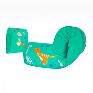 Flotador Con Alitas Dinosaurio Verde Green Dolphin