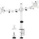 thumbnail image 1 of Soporte de Escritorio Ergear para Monitores Dual 13 a 34 Pulgadas Blanco, 1 of 3