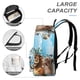 thumbnail image 4 of Madagascar-theme Backpack, Campus style schoolbag Bookbag with Adjustable Shoulder Straps And Large Zip Compartment, Unisex Travel Bags.42x30x15cm, 4 of 6