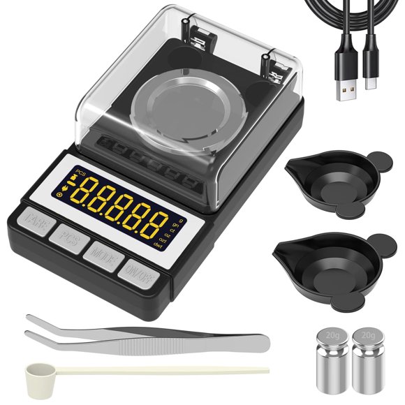 Báscula de Miligramos WEIGHTMAN 50g Precisión 0.001g