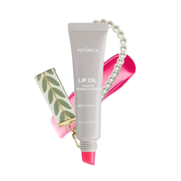 Aceite Labial TOTEMICA 15 ml Manteca de Karité y Aceite de Jojoba – Tono Sexy Prickly with Charm