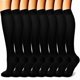 thumbnail image 1 of Calcetines Deportivos Suxumhao 8 Pares Negro Talla S/M, 1 of 2