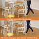 thumbnail image 5 of Protectores De Patas De Silla Para Piso 16 Piezas Transparentes Talla Extra Pequeña, 5 of 7
