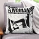 thumbnail image 1 of Una Mujer Bajo la Influencia Fundas de almohada de terciopelo con tema, regalos de funda de almohada, decoración para el hogar, cojín de lanzar, regalo de cumpleaños para fans y parejas.66*66cm., 1 of 6