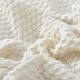 thumbnail image 2 of Manta Nordica Con Borlas Tejida Frazada Decorativa 127x172cm Gris, 2 of 3