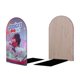 thumbnail image 2 of El Gran Pequeño Mundo de Jessica Sujetalibros decorativos temáticos, tope para estantería con base antideslizante, uso dual para hogar y oficina - 2 piezas, 2 of 6