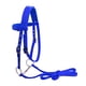 thumbnail image 1 of Brida De Caballo Arnés De Rienda Headstalls Extraíble Snaffle Nylon Correas Azul S, 1 of 3