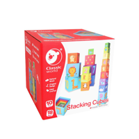 Cubos Apilables Animales Y Números Classic World