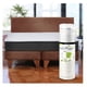 thumbnail image 1 of Cama Europea Zen Roller 2 Plazas Colchon Comprimido Espuma + Respaldo Tela Chocolate, 1 of 8
