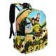 thumbnail image 2 of Epic-theme Backpack, Campus style schoolbag Bookbag with Adjustable Shoulder Straps And Large Zip Compartment, Unisex Travel Bags.42x30x15cm, 2 of 6