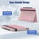 thumbnail image 4 of Funda para tableta TimoVo Universal Android de 10,1" con correa de mano, 4 of 8