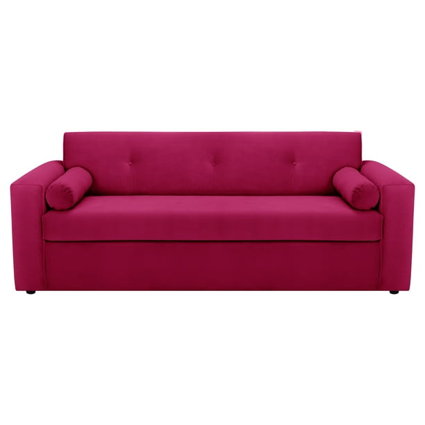 Sofa Vivo 3CG Felpa 30 Burdeo