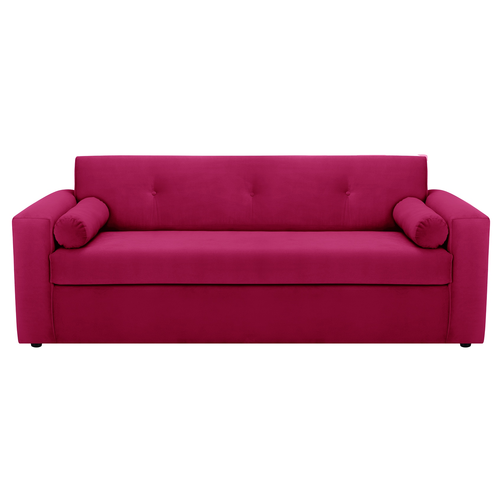 Bodevir - Sofa Vivo 3Cg Felpa 30 Burdeo