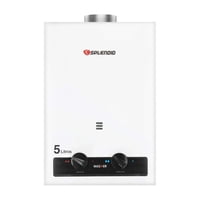 Splendid - Calefon 5 Litros Gas Licuado Tiro Natural