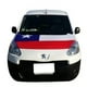thumbnail image 2 of Cubre Capot Funda Estuche Forro Bandera Chile Patria, 2 of 3
