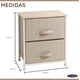thumbnail image 5 of Velador Cajonera 2 Cajones Beige, 5 of 9
