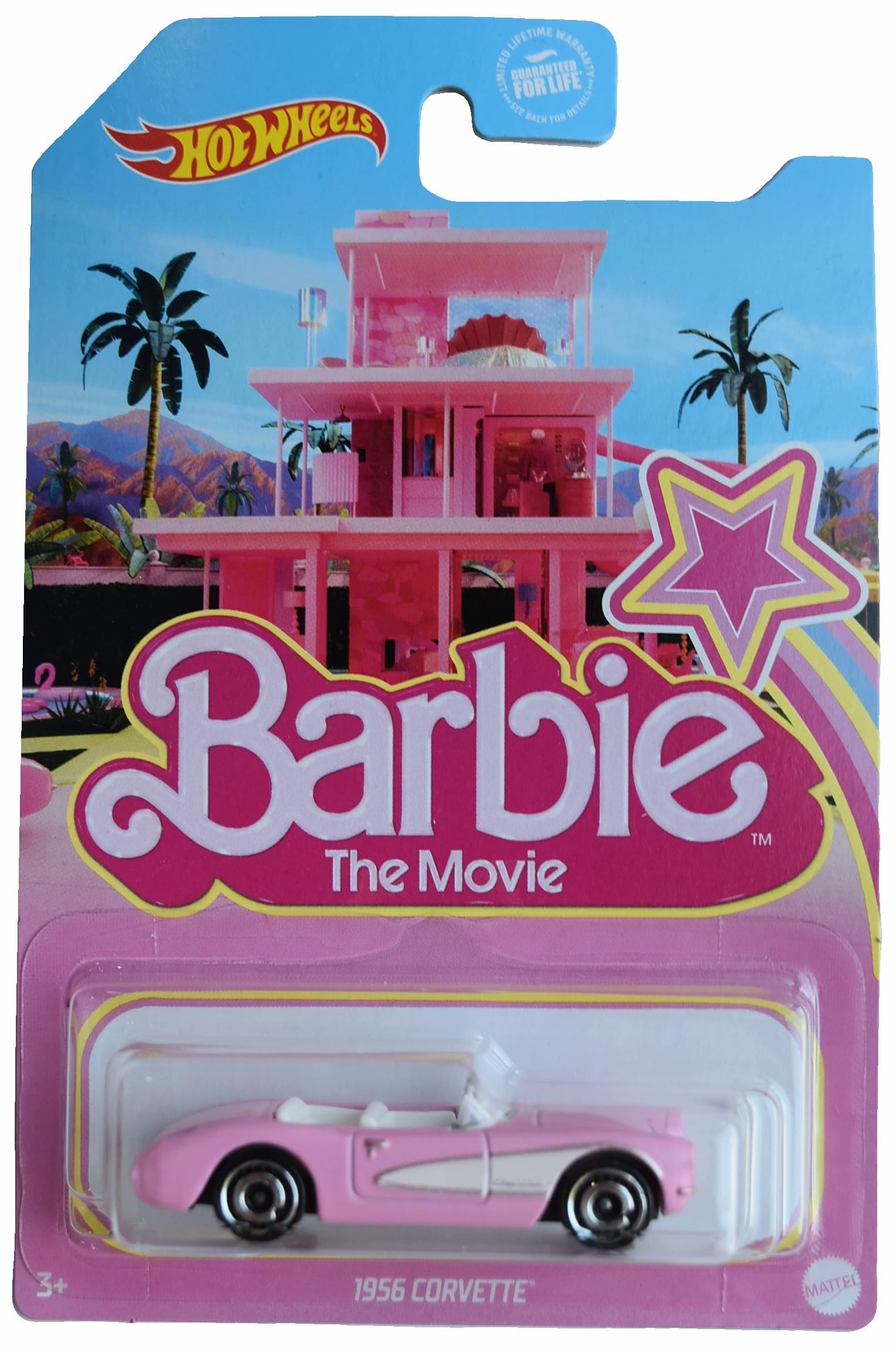 Mattel - Hot Wheels 2023 Barbie 1956 Corvette Barbie La Película