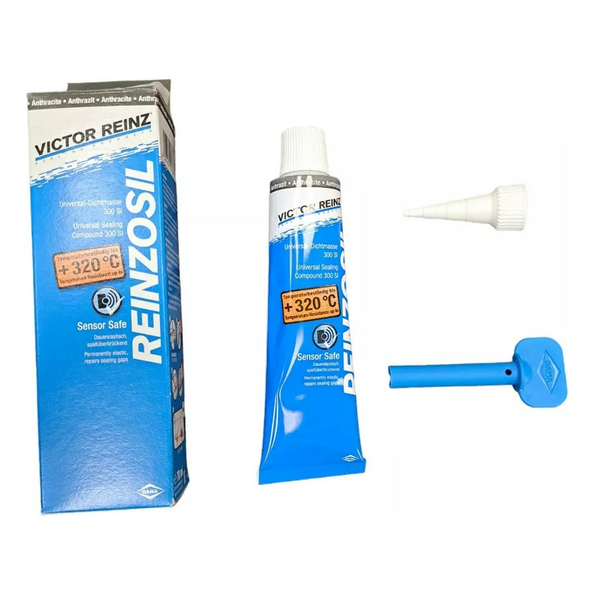 Silicona Gris Automotriz Victor Reinz 300° 70 Ml