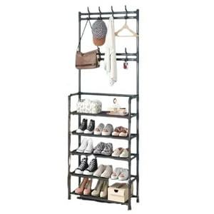 Citohome - Organizador De Calzado Zapatos 5 Niveles Color Negro