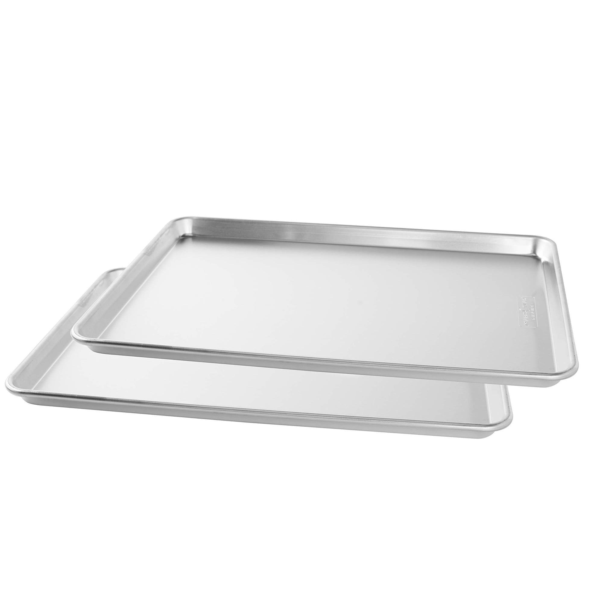 Bandeja Para Hornear Nordic Ware Naturals, Tamaño Grande, 2 Unidades, Color Plateado