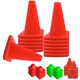 thumbnail image 1 of Conos de entrenamiento de agilidad Versatyle Heavy Duty de 23 cm, juego de 12, 1 of 7